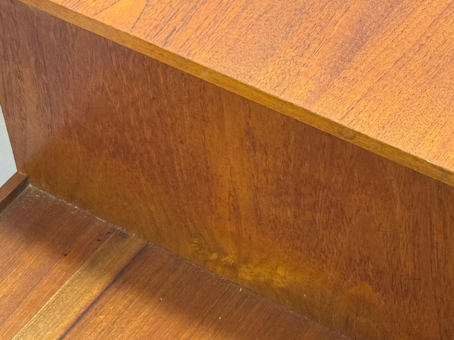Mid Century hallway/telephone bench seat made by Chippy Heath. Vintage, retro