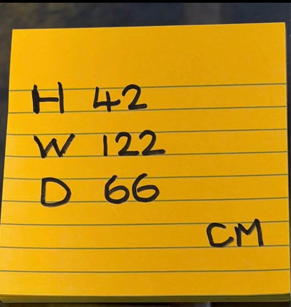 G Plan Fresco oval glass coffee table