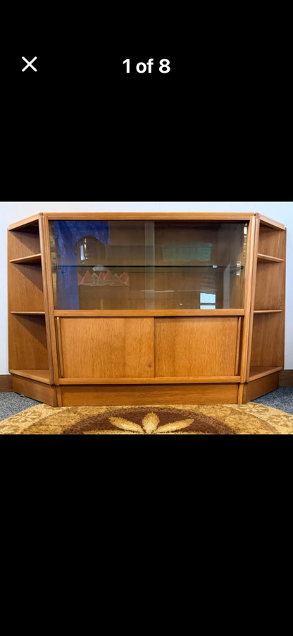 G plan Brandon bookcase set