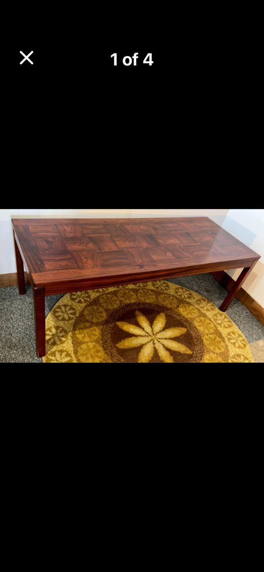 Mid century coffee table, Norwegian design