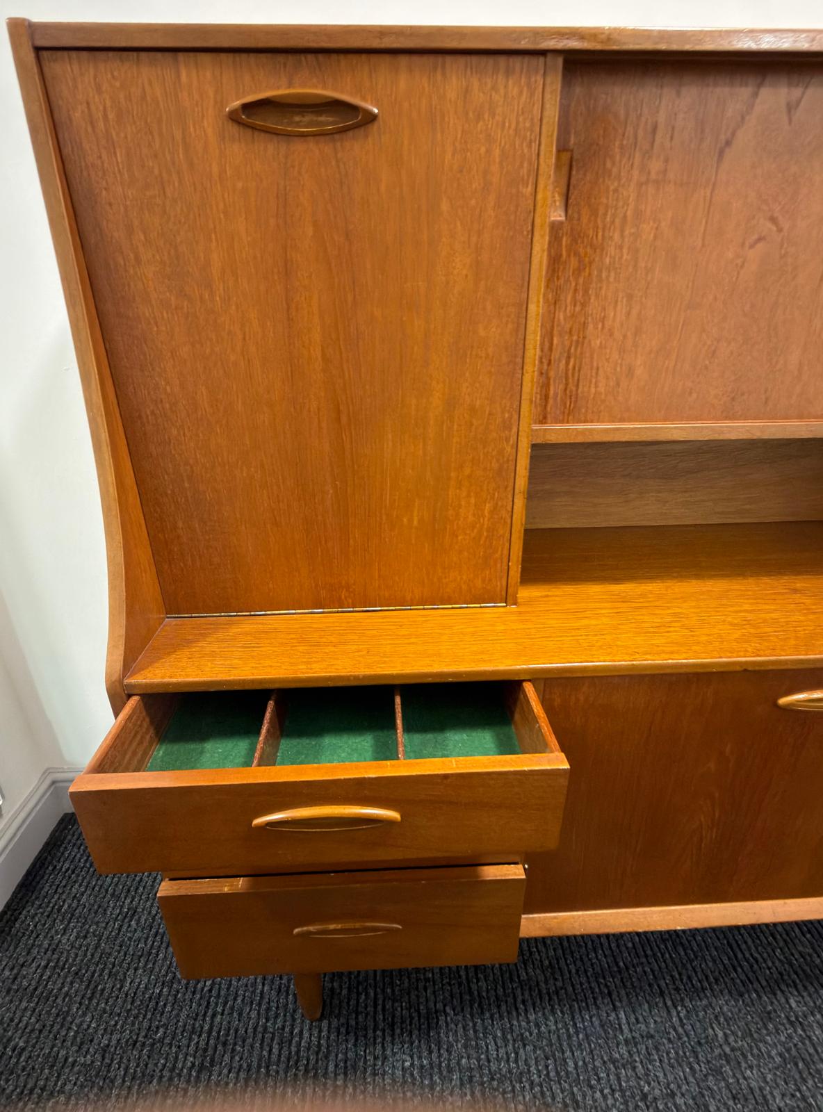 Mid century Highboard by Jentique. Vintage, retro.